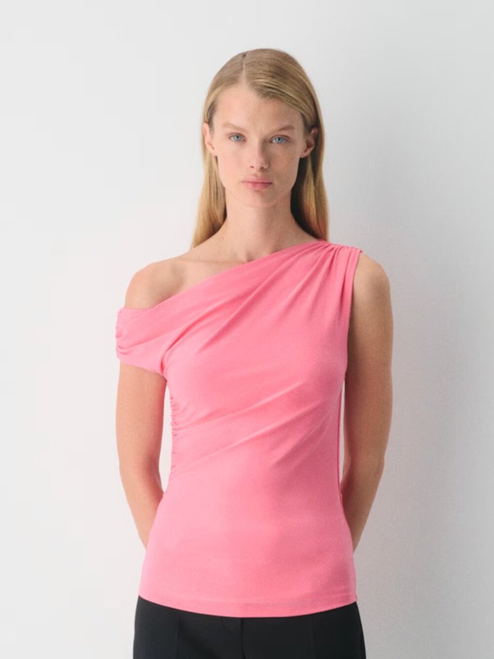 BNWT Babaton Smooth Matter™ Gallery Top Dream Pink Small